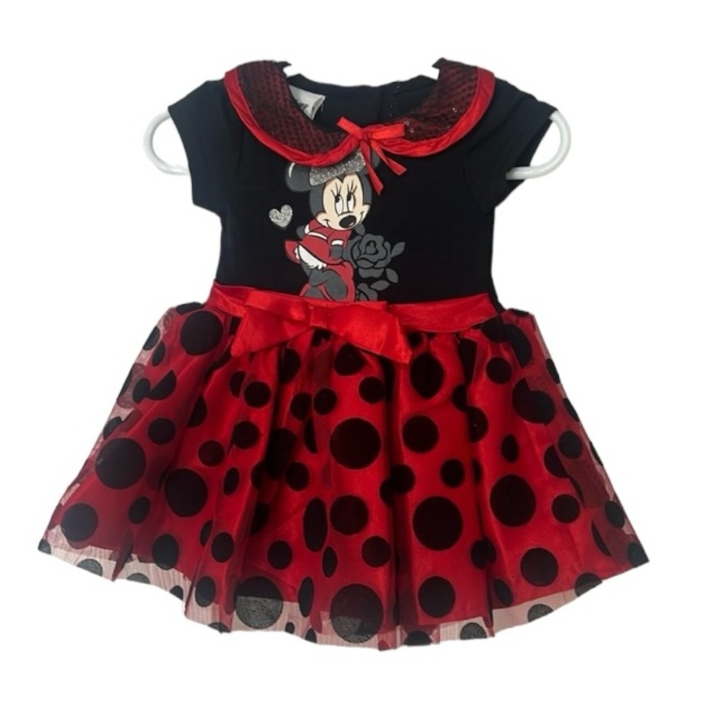 Girls minnie mouse dress size 12 months